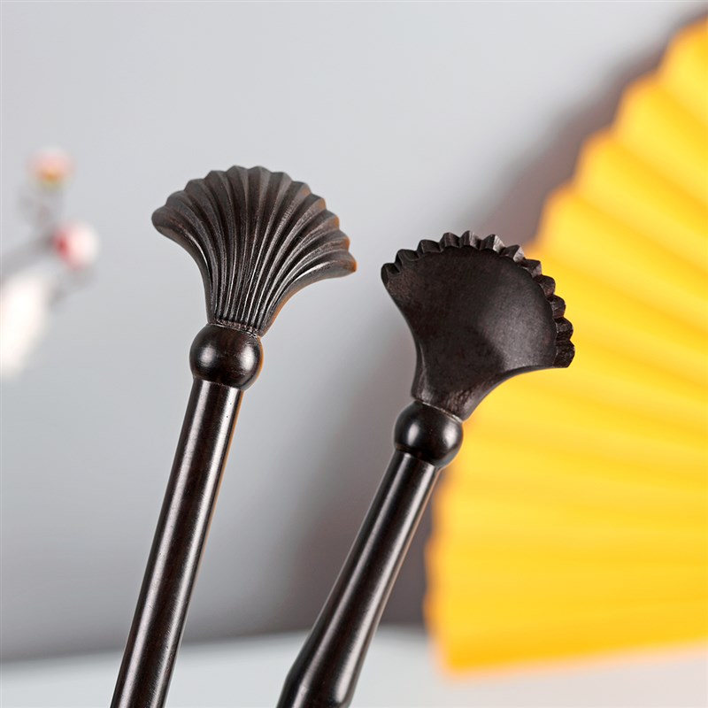 挠钱贝壳式痒痒挠紫光檀木老头乐乌木挠痒痒耙子创意家居抓痒痒筢