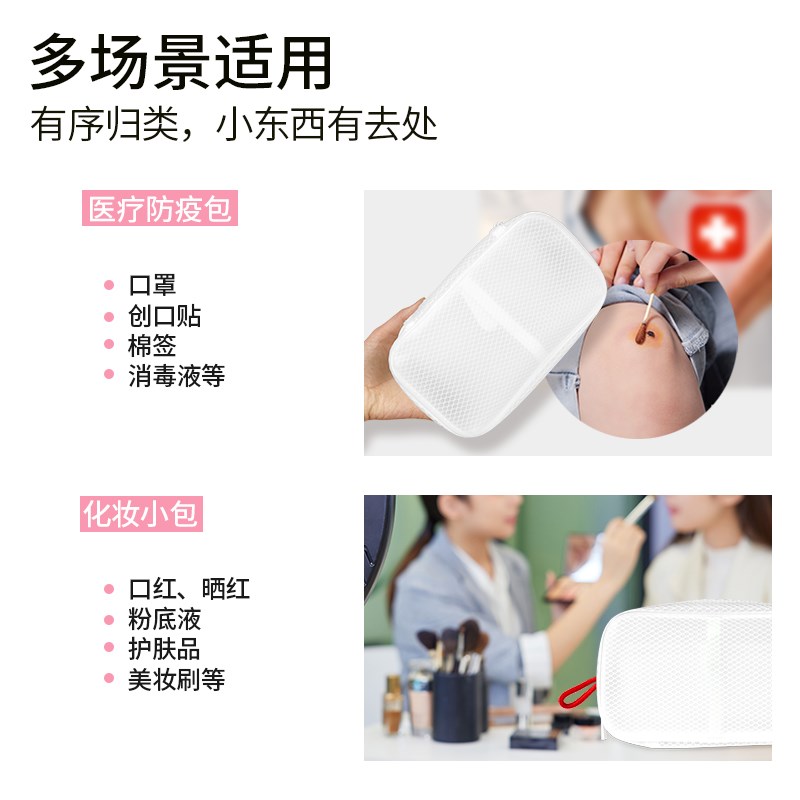集瑞德防疫急救包家用旅游小药箱旅行护理包儿童宝宝用品收纳包
