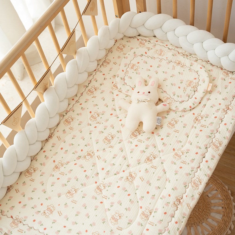 婴儿床垫新生宝宝褥子纯棉可洗拼接床睡垫儿童幼儿园垫子专用垫被