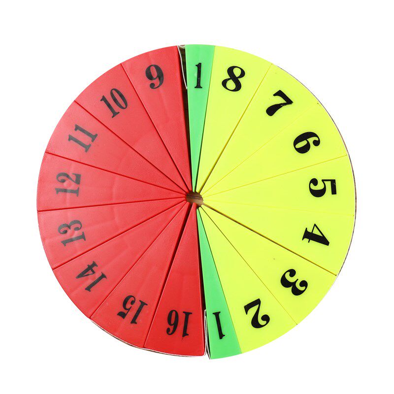 彩秦包邮数学教具磁性16等分圆面积演示器圆周率计算公式推导演示