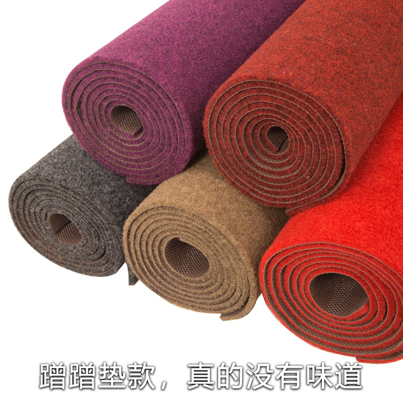 可裁剪门垫进门酒店防滑脚垫楼梯走廊过道红地毯门厅消毒地垫厨房