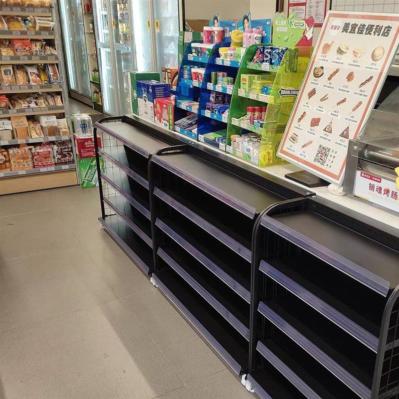 便利店超市收纳展示架零食口香糖货E架收银柜台小货架置物架货架