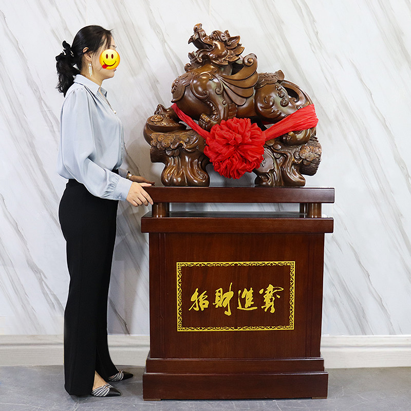 招财貔貅摆件店铺公司开业礼品z乔迁礼物办公室饭店酒店别墅装饰