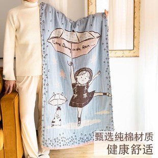 柔软大人不掉毛洗澡 跳舞女孩浴e巾加大尺寸100全棉新款