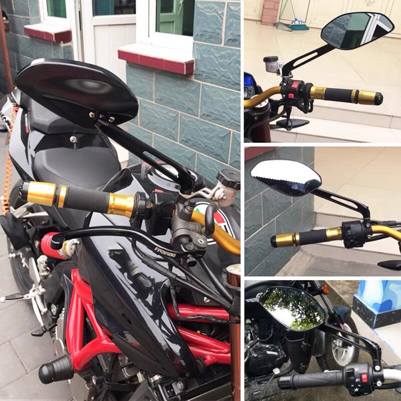 适用贝纳利黄龙300 600p幼狮500 BJ250 502C 752s改装反光镜后视