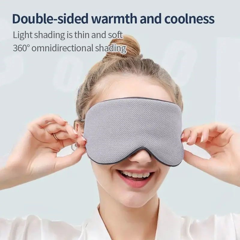 Sleeping Eye Mask Korean Style CIce Silk Warm And Cool Dual