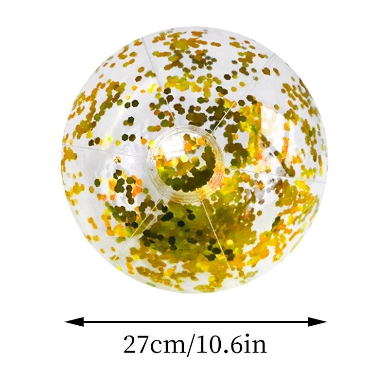 16 Inch Sequins Beach Ball HallowDeen Jumbo Pool Toys Balls
