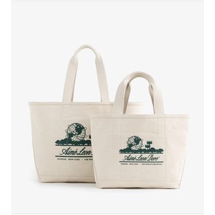 Tote Aime Unisphere Leon 重磅通Q勤大容量印花帆布托特包 Dore
