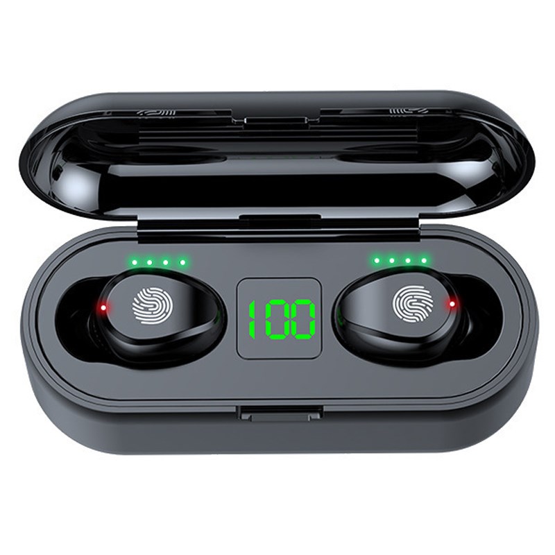 TWS F9 Wireless Earpiece Headphone EarphoLne Sport Earbuds H