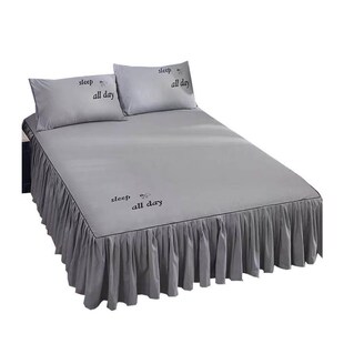 bed pure singDle piece cover cotton Cotton skir skirt
