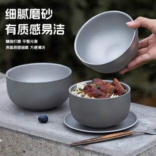 钛净化不锈钢碗家用儿童大人吃饭碗户外便携钛碗双层防烫韩式碗
