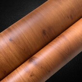 特厚导气槽木纹自粘墙纸 饰波音软片 装 背景墙壁纸 家具翻新贴纸