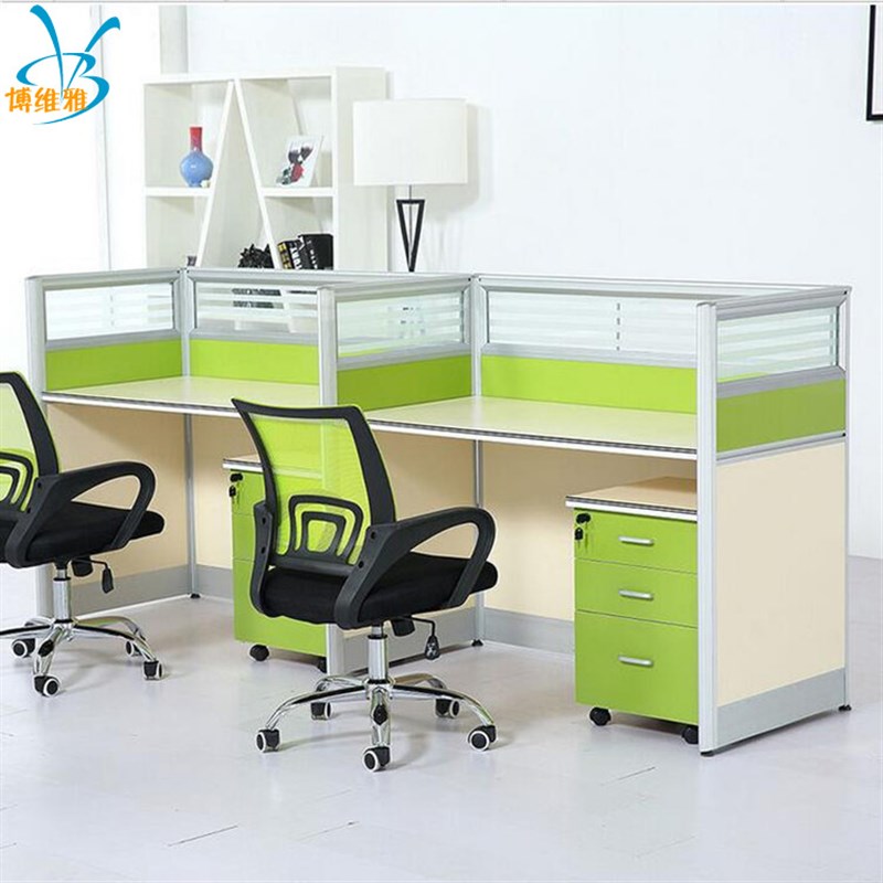 办公桌经理职员电脑桌屏风工位单人桌椅办公家具组合