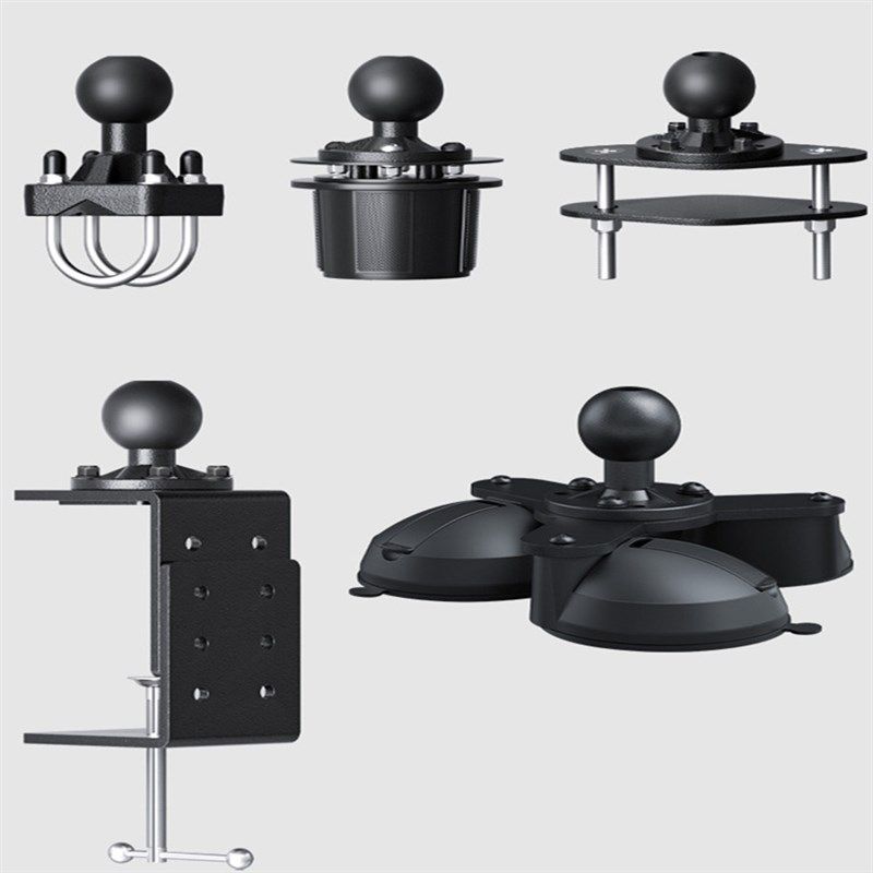 智慧农机械矿车叉车方柱车顶安装固定抱箍工业重型vesa铝合金支架