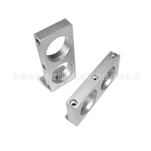 分离夹双孔平行夹双孔平行固定夹分离型双孔连接件分离型光轴固定