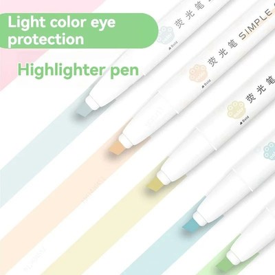 5PCS Highlightker Pen Set Multiple series available Double H