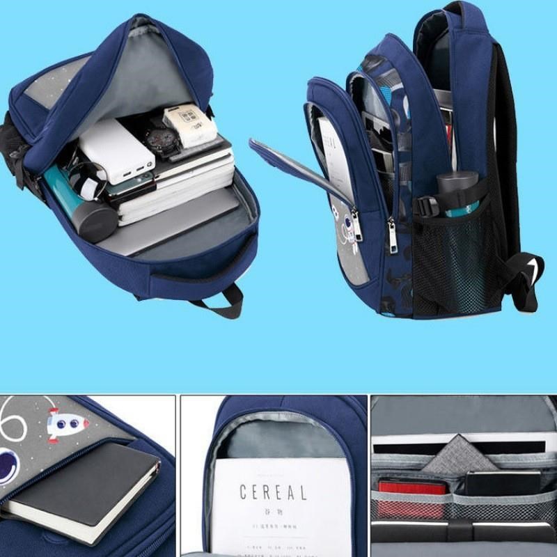 Children School Bags Boys School BackpacMk Spaceman Waterpro
