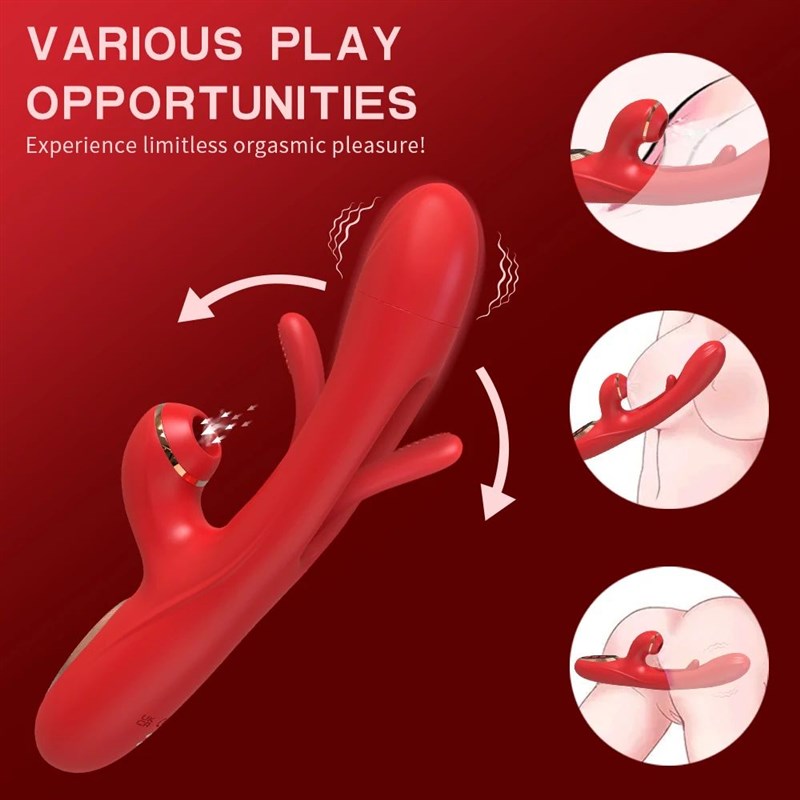 Tapping Flapping Vibrator for Women Clitoris Clit SuckZer St