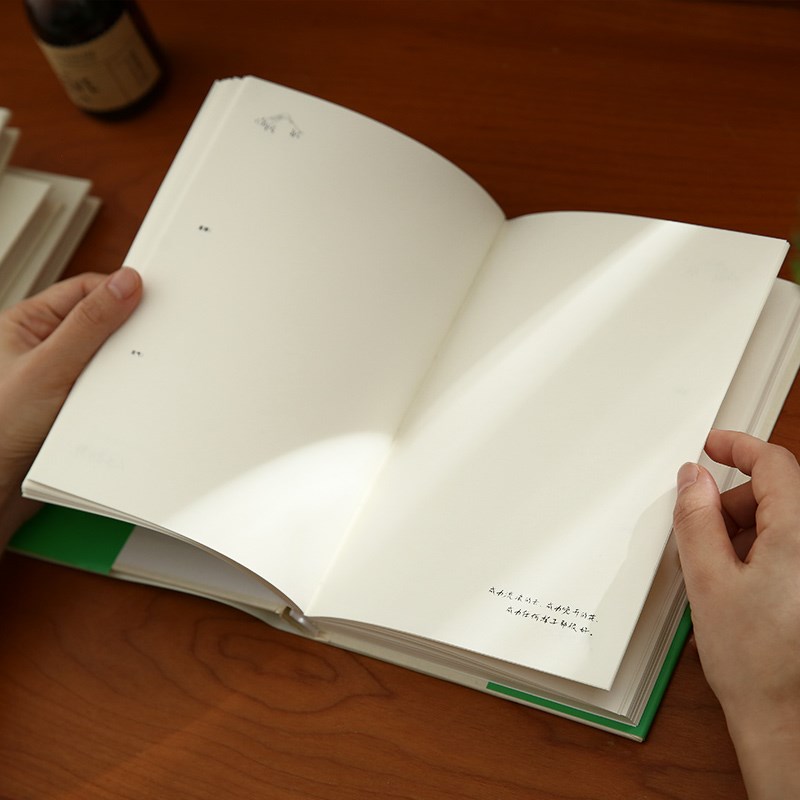 小日子不翻篇 人生是旷野手账本 简约高颜值笔记本本子学生日记本