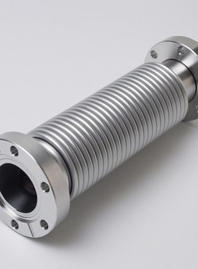 CF超高真空波纹管304不锈钢CF16/25/35/50真空柔性伸缩软管波纹管