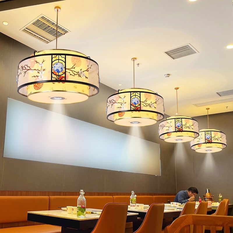 新中式餐厅饭店灯笼火锅餐饮酒店大厅灯具茶楼包厢简约特色装饰灯,家装灯饰光源,酒店/宴会厅/餐饮吊灯,淘宝优惠券,粉丝福利购,淘宝优惠卷