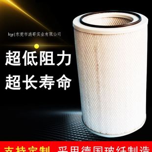 滑阀泵油气过滤器生产 H150真空泵排气过滤器滤芯油雾分离器