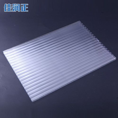 厂家供应PC阳光板两层透明屋顶加工定 制各种色双层中空板阳光板