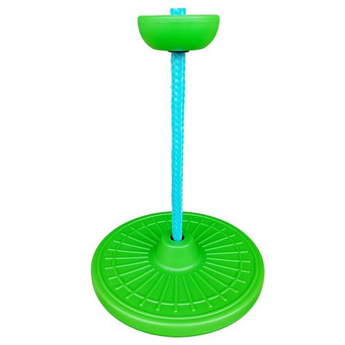 儿童锻炼树秋千塑料大圆盘秋千室内户外PE绳悬挂站立攀爬秋千