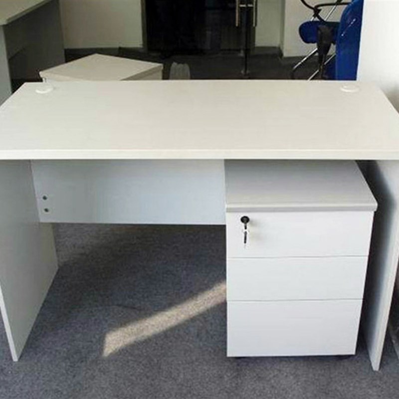 1.2米简约职员办工桌单人办公桌简约现代家用写字台抽屉柜电脑桌