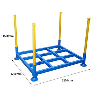 插管式布料汽车轮胎堆垛架重型储存架仓储堆垛货架物料巧固架