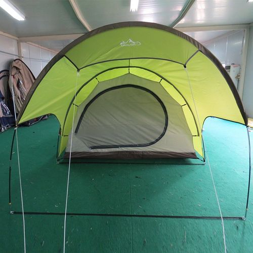 拉布塔户外4人帐篷露营野营自驾家庭帐篷 休闲天幕车载帐篷