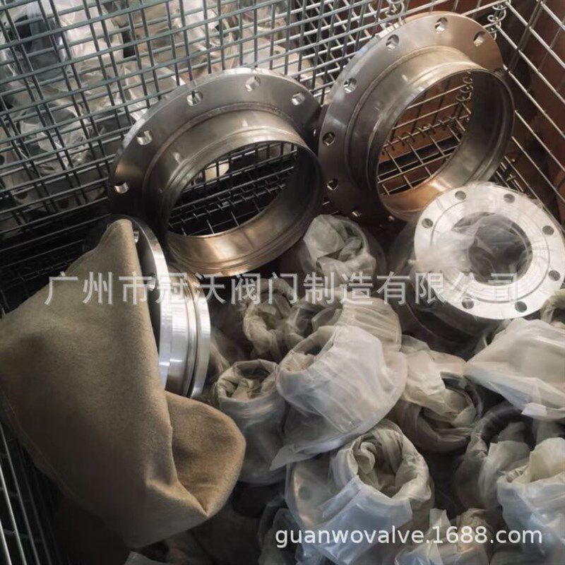 304/316L不锈钢管件沟槽式法兰转换接头 沟槽卡箍活套平焊法兰盘