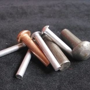 GB867镀锌半圆头铁铆钉元 头铆钉实心铆钉5mm 6mm 1公斤起拍