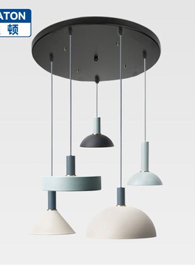 黑色白色一字长条吸顶盘长方形圆形吊灯底盘两头三头四头多头底座