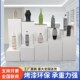 烤漆展示台白色立柱中岛厨窗道具底座地台商业会展示柜陈列架展台
