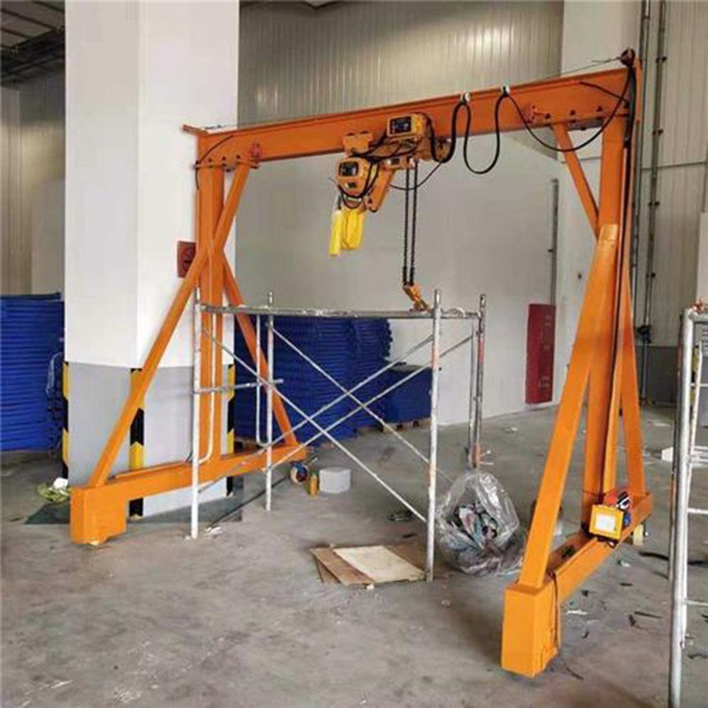 龙门架起重机龙门吊车间内万向移动0.5吨12电动轻型升降耐用