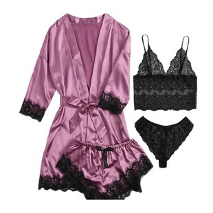Clo Plus Pajamas Four piece Womens Size Underwear xSexy Home