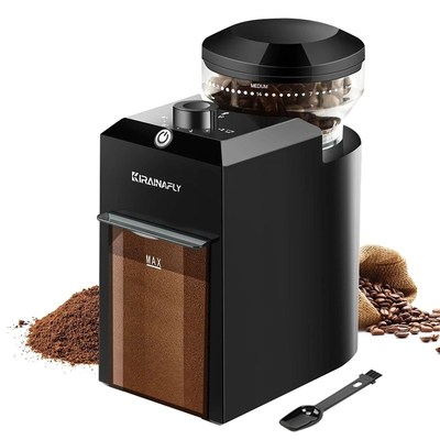 Automatic Burr Mill Coffee Grinder ElecKtric Coffee Bean Gri