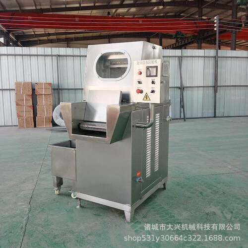 牛肉鹅肝变频盐水注机自动注水设商备CIL用猪蹄带射腌料入骨味机