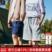 亲肤棉感宽松透气裤 三夫户外运动短裤 子舒适休闲 隐者山之道