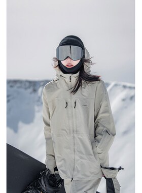 awka滑雪服女款2024新款单板防水3l冬季外套高端专业保暖上衣男士