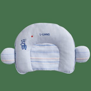 良良 婴儿定型枕头0-1岁新生儿防偏头护头枕宝宝透气枕四季通用