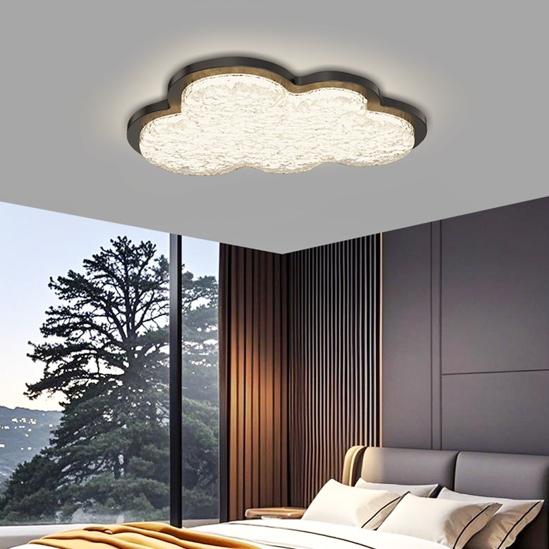 卧室灯吸顶灯设计师新款艺术云朵房间主灯具浪漫氛围感全光谱灯具