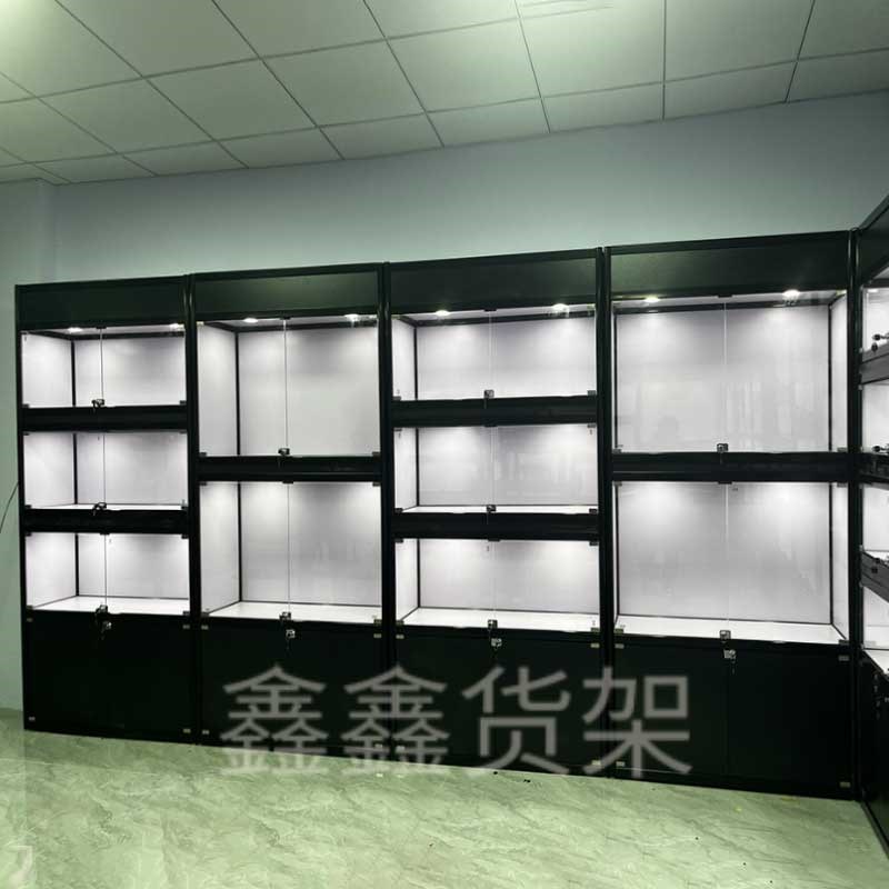 博物馆展示柜古董瓷器玉器玻璃展柜珠宝古玩文物展示柜台可定制
