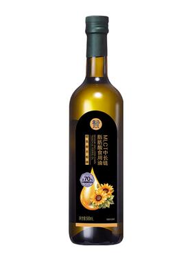 盒马代购MLCT(中长链脂肪酸)食用油 500ml健康美味
