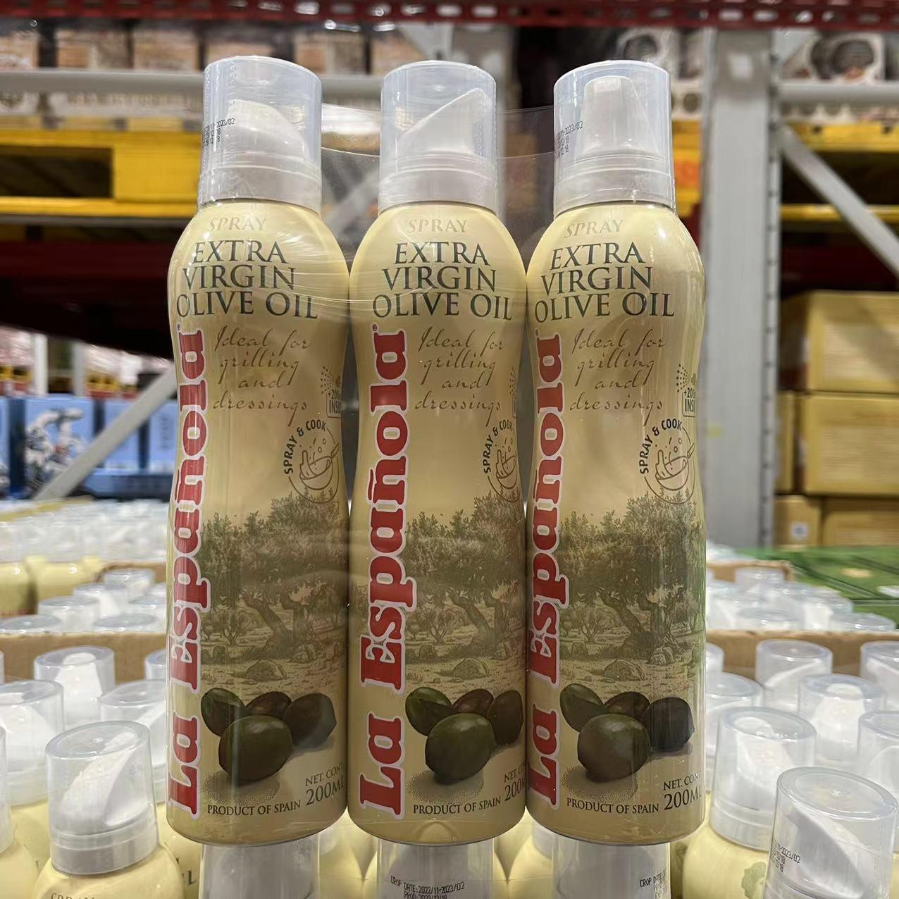 La Espanola 西班牙莱瑞 特级初榨橄榄油 喷雾装 200ml 山姆代购