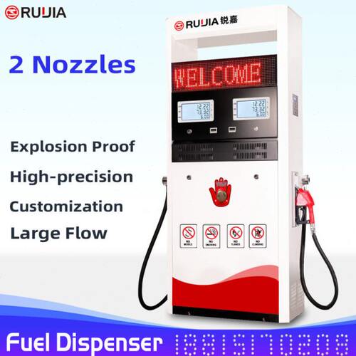 Two Nozzles Fuel Dispenser Pumps