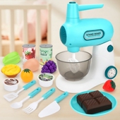 儿童厨房玩具榨汁机水果电动搅拌机咖啡机果汁机小女孩男孩3 6岁4