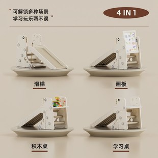 滑滑梯儿童家用室内滑梯宝宝1-3岁2家庭小型折叠滑梯玩具游乐设施