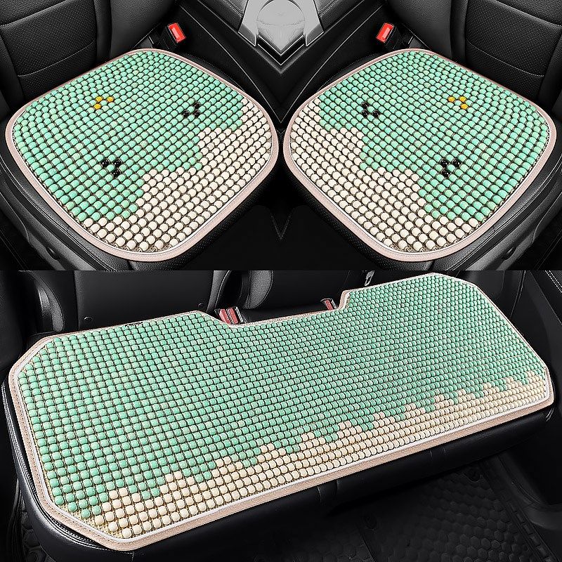 卡通可爱汽车坐垫四季通用木珠透气座椅套女士车内透气半包座垫套,汽车用品/电子/清洗/改装,通用座套/座垫,淘宝优惠券,粉丝福利购,淘宝优惠卷